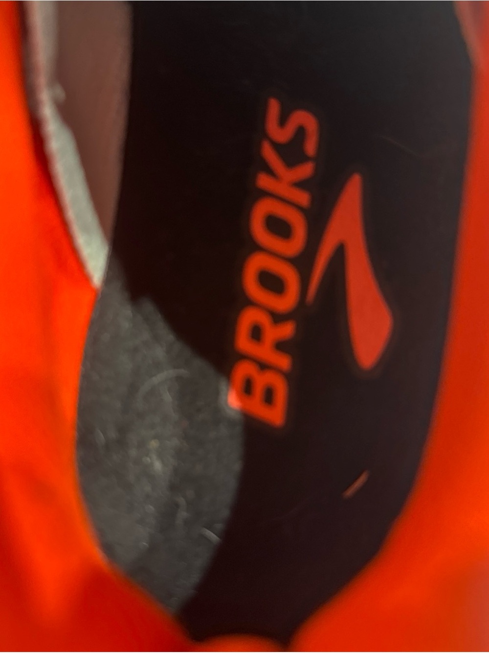 Brooks Hyperion Max Women's Running Shoes - White with Orange and Yellow Accent - Picture 13 of 16